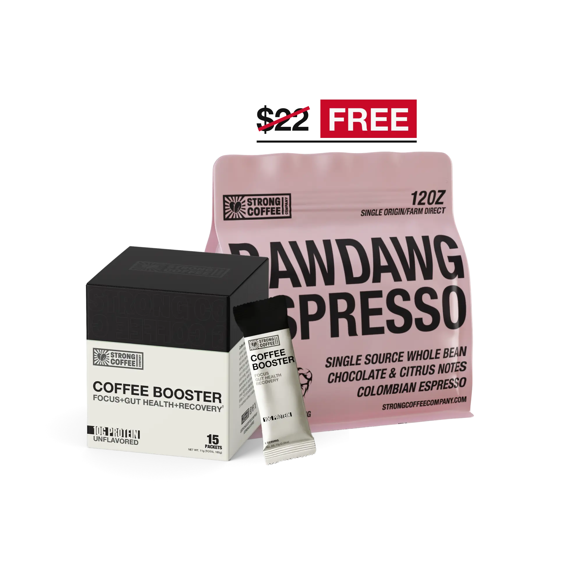 Collagen Coffee Booster + Espresso Beans