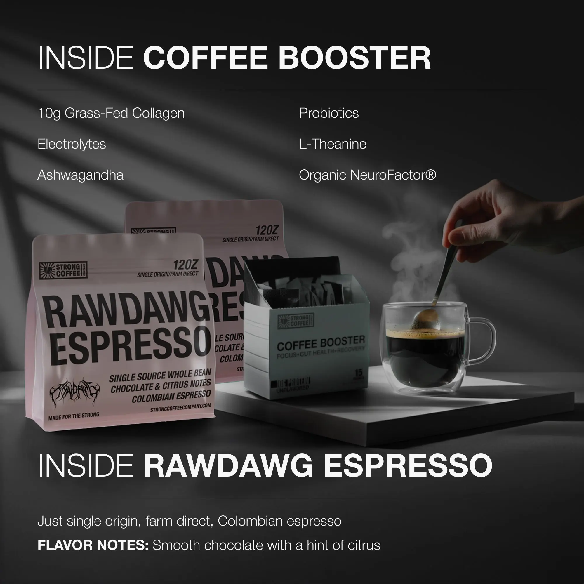 Collagen Coffee Booster + Espresso Beans - Image 4