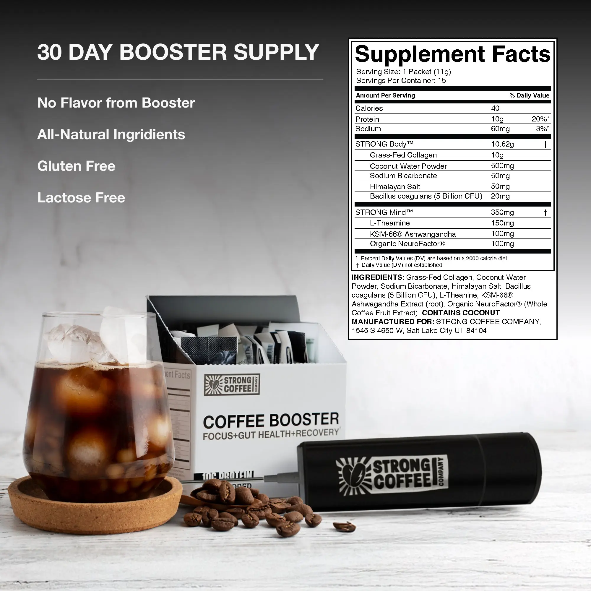Collagen Coffee Booster + Espresso Beans - Image 5