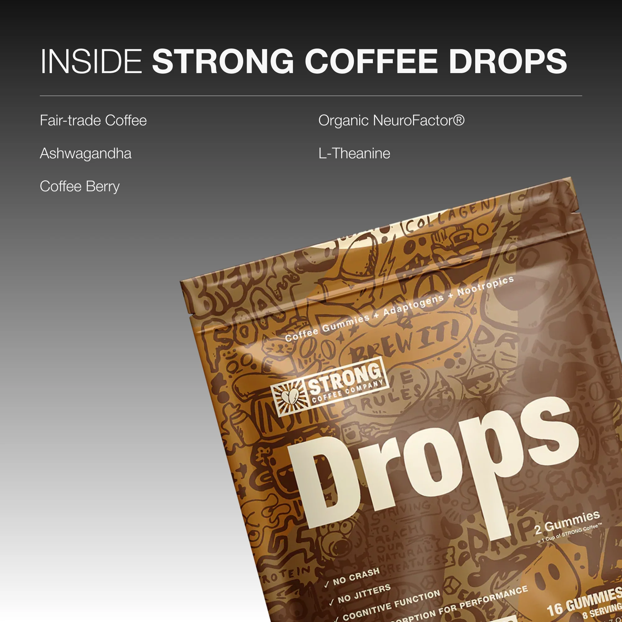 Coffee Gummies with Nootropics & Adaptogens - Image 4