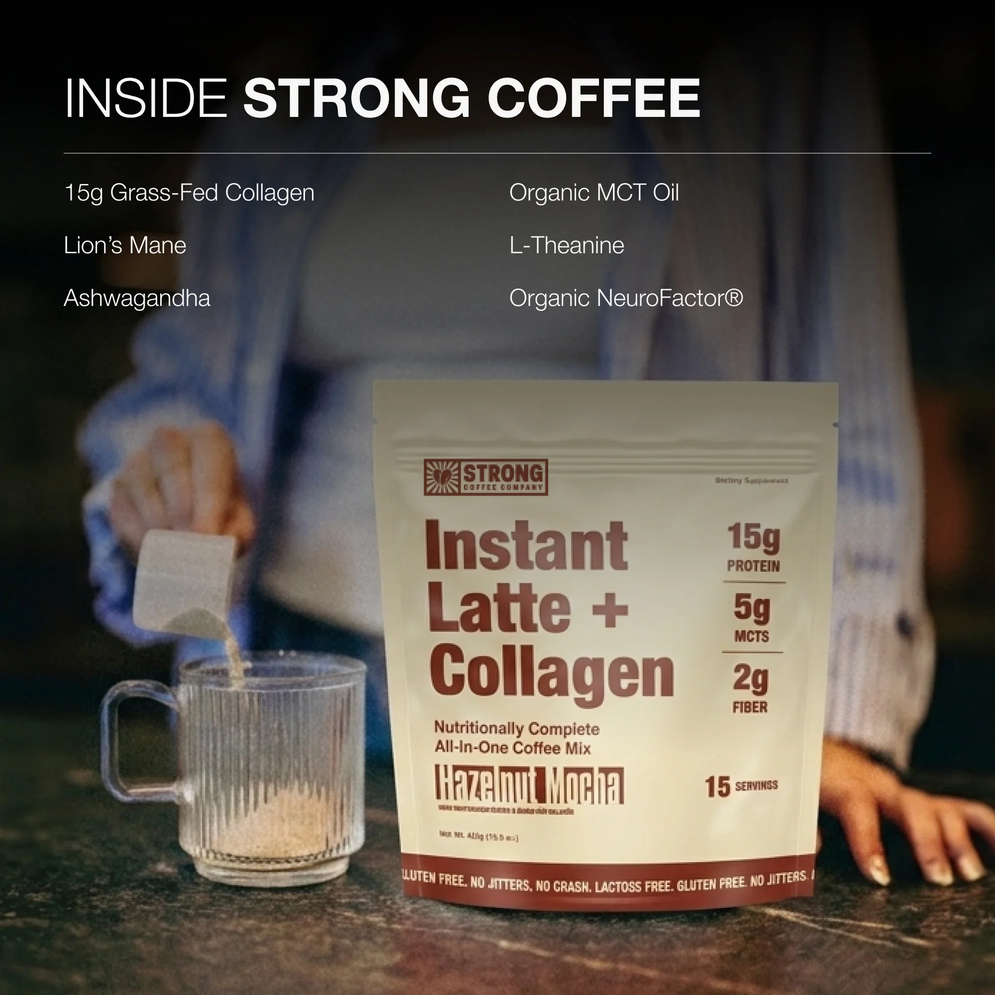 Collagen Latte Hazelnut Mocha - Image 4