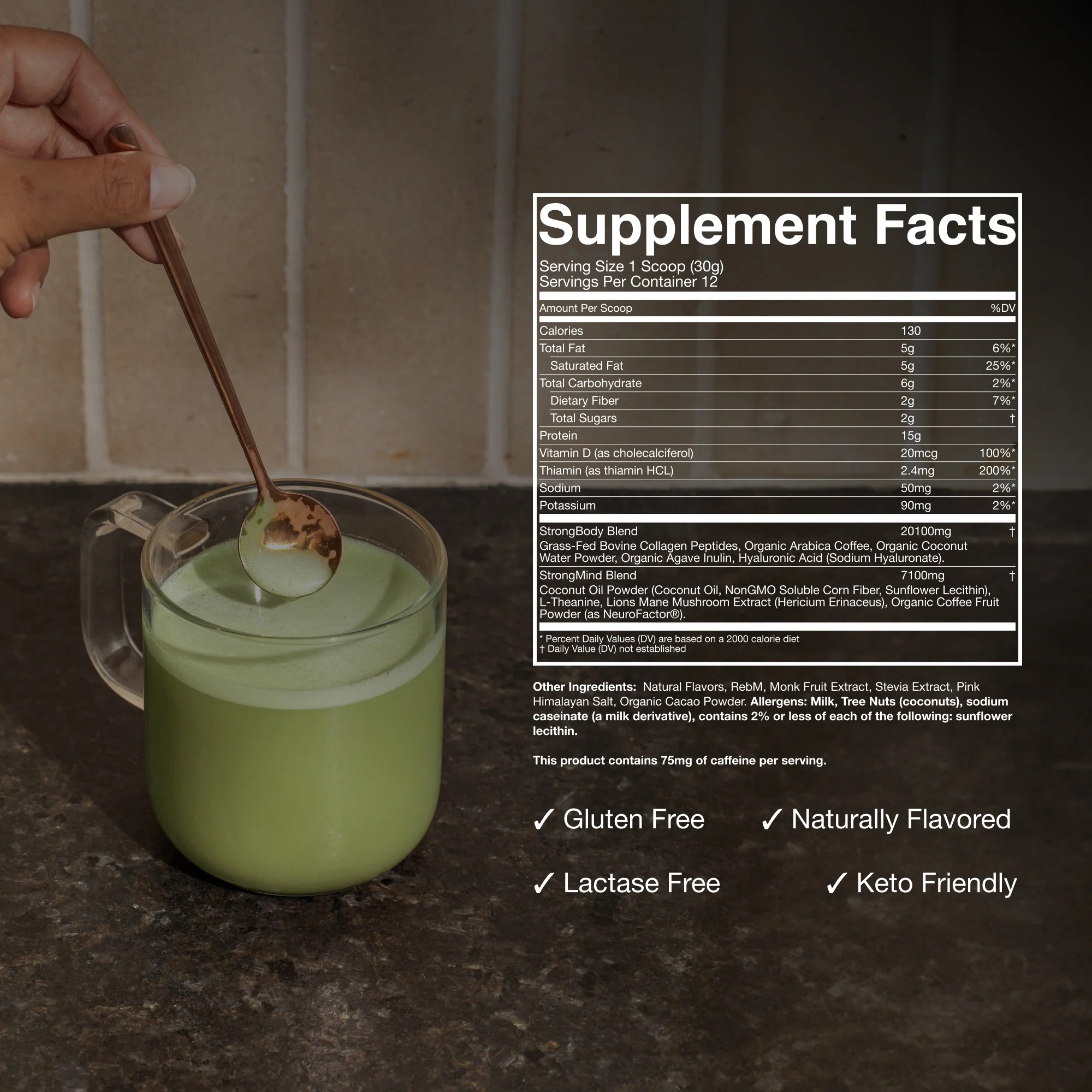 Matcha Collagen Latte - Image 4