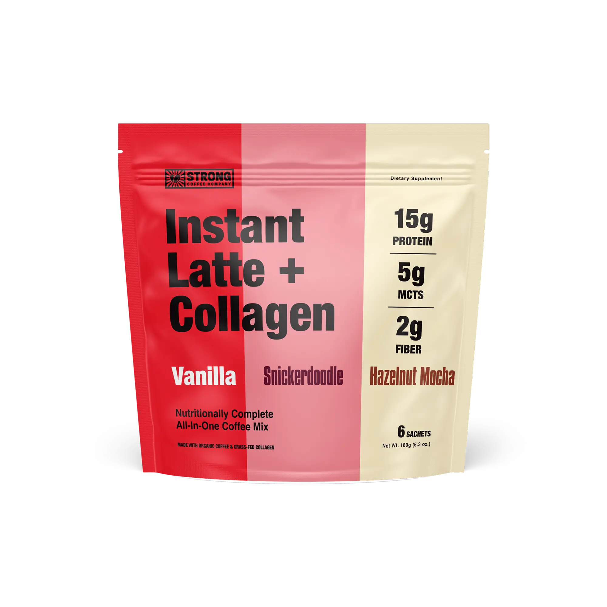 Instant Latte + Collagen Sample Pack