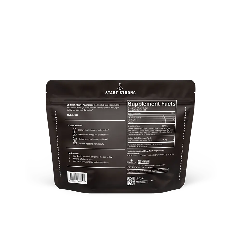 Collagen Latte Legacy Bundle - Lattes & Black | STRONG Coffee - Image 9