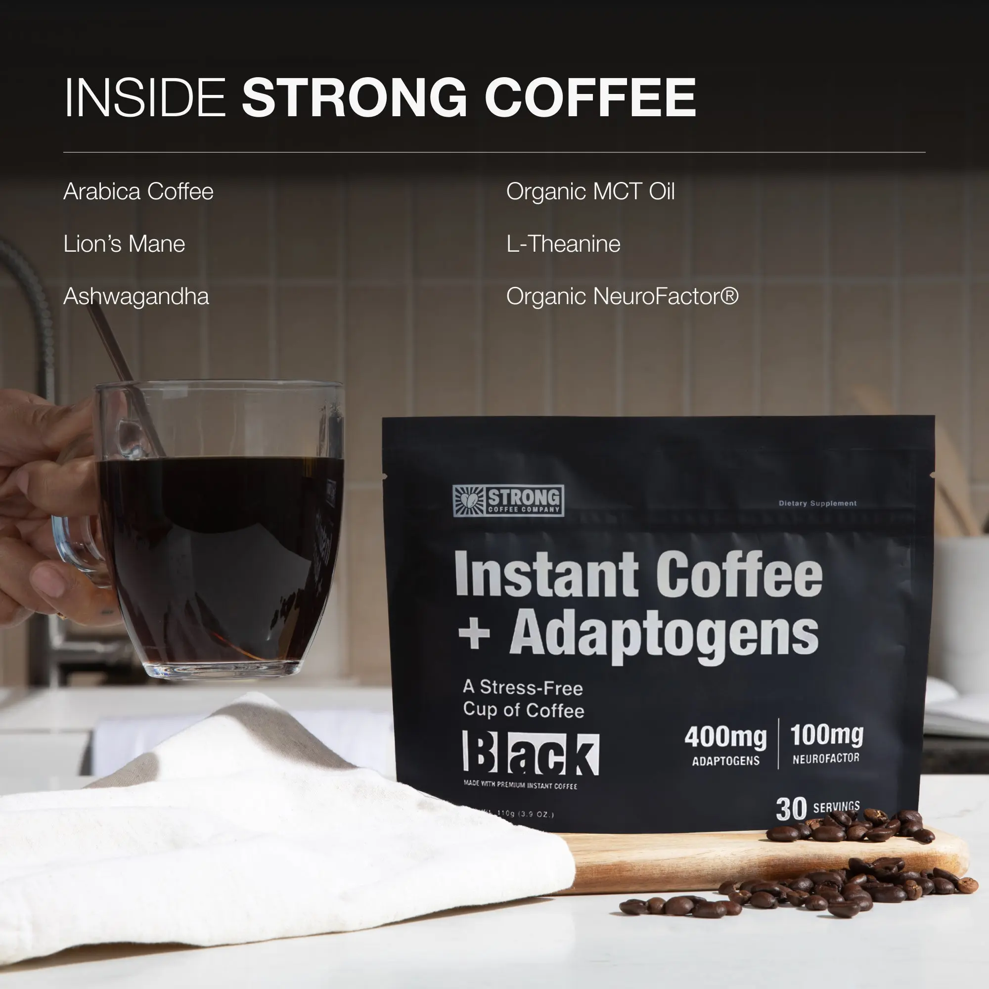 STRONG Coffee with Adaptogens Starter Kit - Image 5